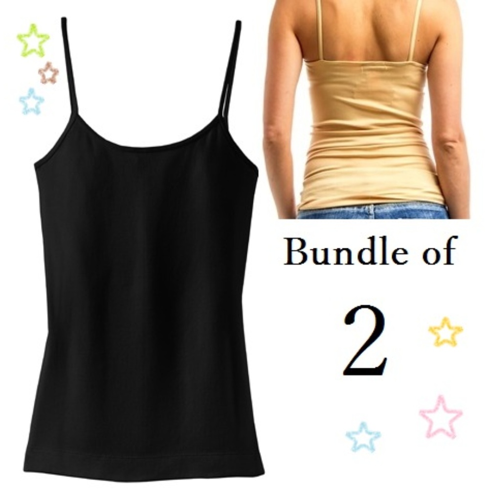 Set of 2 Camisoles Cami Tank Tops
